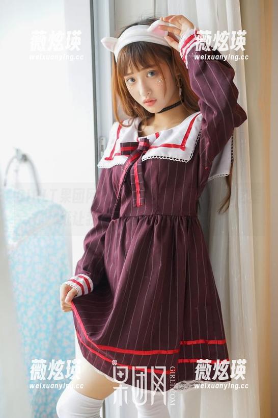 GIRLT果团网 - 莫雅淇的透明写真，这壁纸让我每天都想开机看一眼