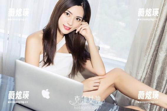 KelaGirls克拉女神 - 倩倩长腿写真分享，可能要让人觉得自己的腿太短了。