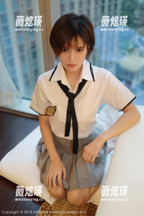 MFStar模范学院 - Abby王乔恩私拍图集：裤里丝，不只是个装饰，更是一种态度。