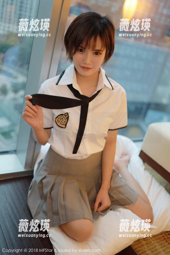 MFStar模范学院 - 看奶瓶子如何用全套写真让肉丝变得更美味。