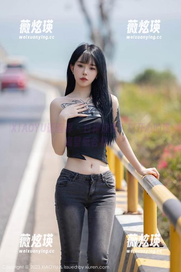 XIAOYU语画界-程开心 XIAOYU语画界 - 白裙渐变?程开心的迷离壁纸合集!