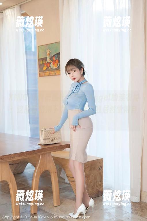 XINGYAN星颜社 - 安安Angel的连衣裙：这图你值得下载，穿上它我居然觉得自己是公主！
