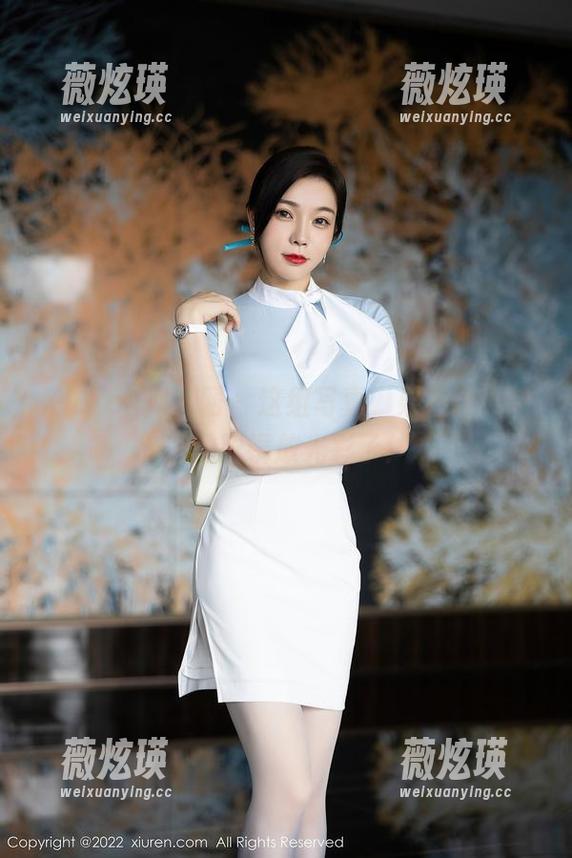 Xiuren秀人网 - 这组写真，果然让小纯子的眼镜放光彩了！
