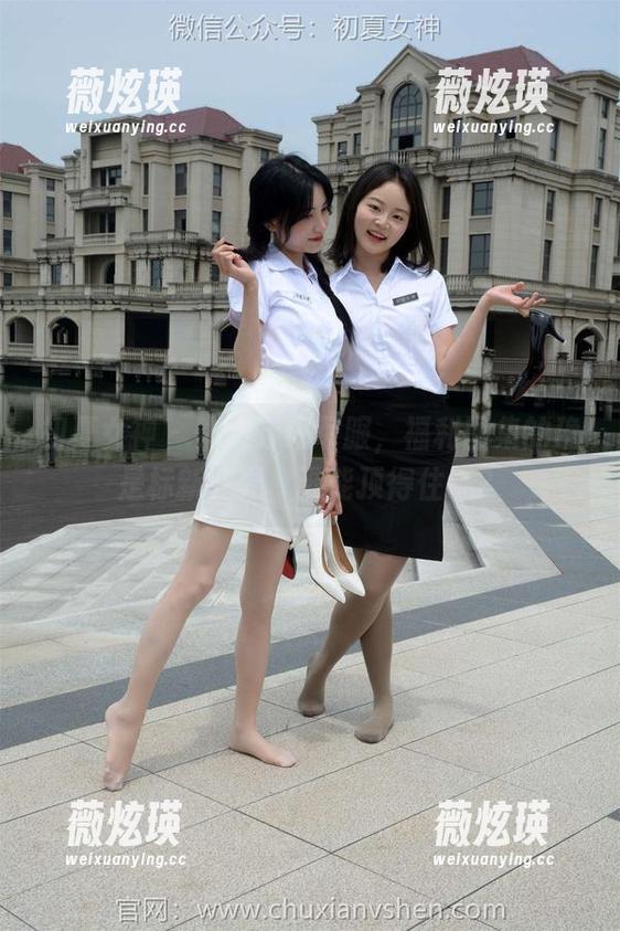 初夏女神 - 柒柒穿海军服，福利图集的确是标新立异，谁能顶得住呢？
