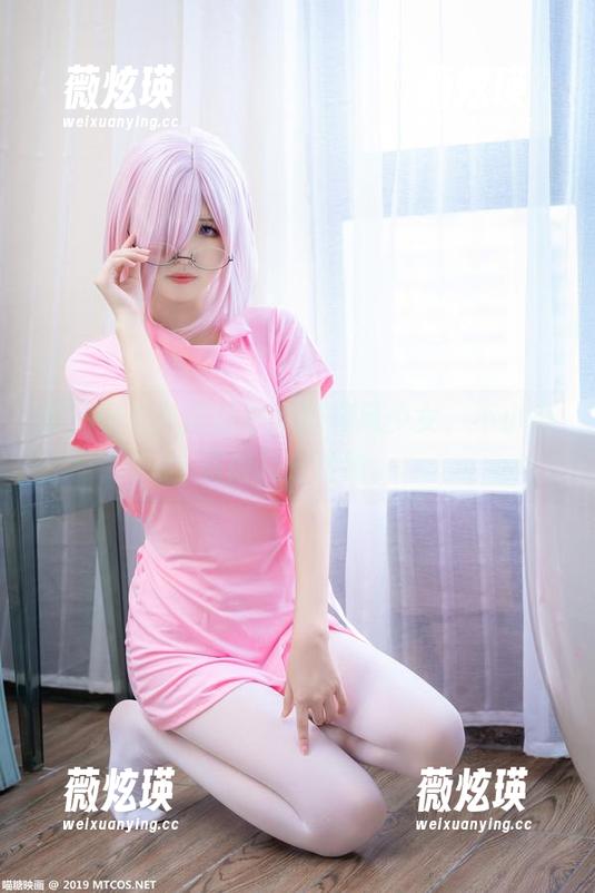 原图曝光！喵糖映画的和风少女，不小心偷得几分清纯。