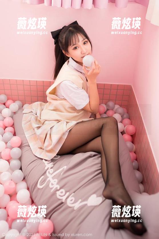 嗲囡囡 - 看完陈雅漫VICKY的妹妹私拍图包，真想问怎么会有这样的天使？