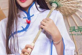 头条女神 – 美图无边际，秦若兮的黑色合集，仿佛黑暗中藏了朵花。