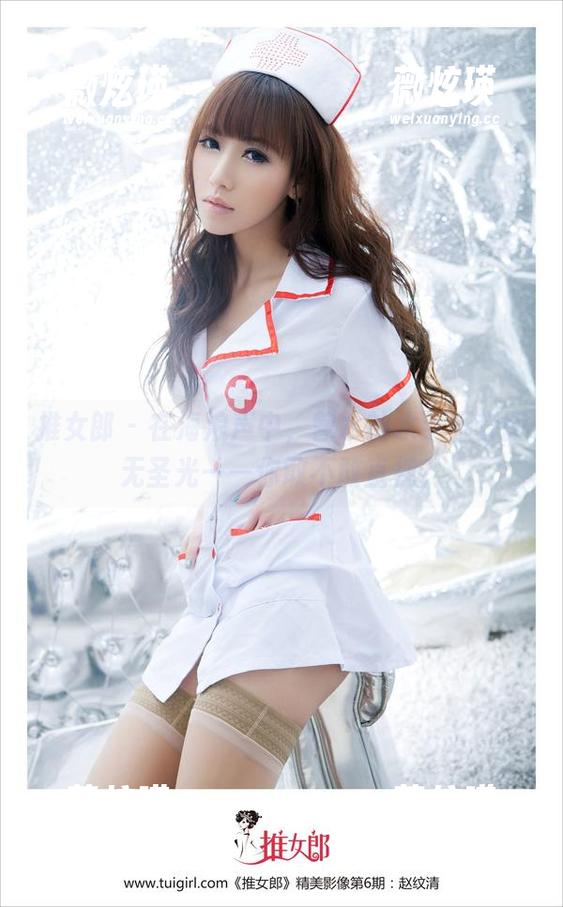 推女郎 - 在海浪声中，曾水的水手服套图无圣光——你敢不敢直视？
