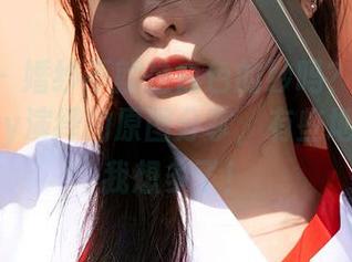 蜜桃社 – 婚纱不就是白色的纱吗？绯月樱-Cherry演绎的原图分享，有些地方仍让我想多了！
