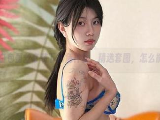 微密圈 – 白色蕾丝套装下的鱼神鱼，精选套图，怎么能这么撩？